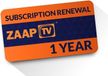 ZaapTV - Arabic - 1 Jahr Verlängerung für HD409N, HD509N, HD609N etc.