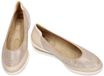 Ara Dames Ballerina's & Mocassins Beige Leer Maat 39