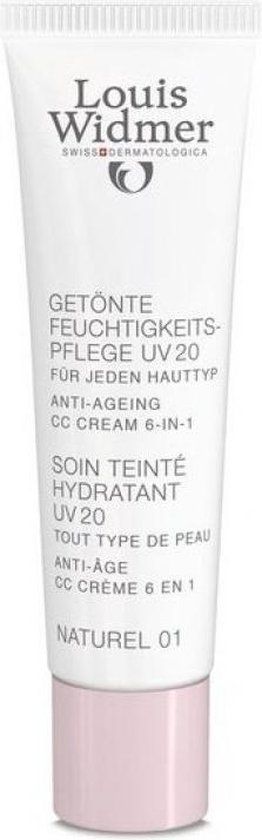 Louis Widmer CC Cream Naturel 01 Zonder Parfum 30 ml