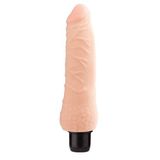 Dream Toys Real Stuff Penis Vibrator, lengte ca. 16,0 cm, diameter ca. 3,5 cm, huid