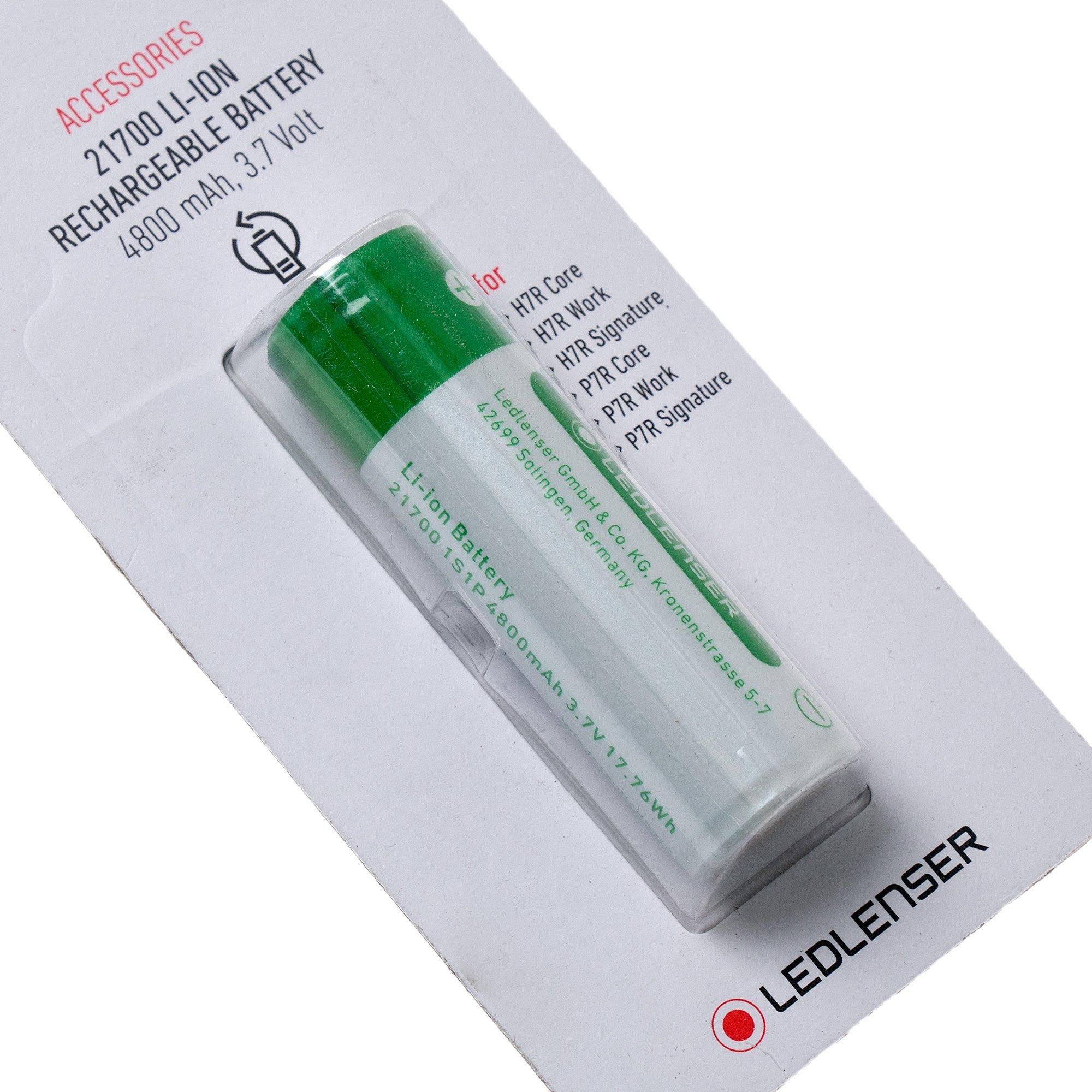 Led Lenser Ledlenser Li-ion 21700 accu, 4.800 mAh