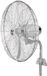 CasaFan WM2 Ventilateur mural Eco 123 W (Ø x h) 69 cm x 69 cm Argent-gris, Chrome (brillant) Oscillant, Montage mural