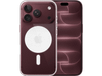 Apple Iphone 18 Pro - 5g 256 Gb Burgundy + Clear Magsafe Cover Transparant Smartphone Bundle