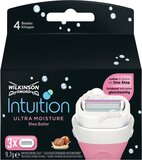 Wilkinson Intuition Ultra Moisture Navulmesjes - 3 stuks