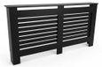 VDD Radiator cover Black 151.5cm Wide