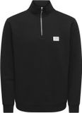 Only & Sons Trui Onsdawson Reg Ls Half Zip High Neck 22039036 Zwart Mannen Maat - M