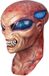 Partychimp Masque Alien Garo Masque Carnaval Halloween Masque effrayant pour costume d'Halloween Adultes - Latex