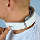 MikaMax Electromagnetic Neck Massager - EMS Nekmassage met Snelle Warmte, 3 Modi en 15 Niveaus