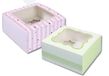 Folia 48401 Cadeaudoos Karton cadeaupapier Meerkleurig Patroon 200x200x100mm 2 Stuks
