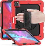 Casecentive Handstrap Pro Hardcase with handstrap iPad Pro 12.9 2022 / 2021 / 2020 / 2018 red