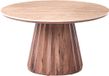 Beliani SABRINA - Salontafel - Lichtbruin - MDF - Rond - 80 cm