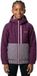 Roxy Crystal Clear Anorak Jas Paars Unisex Kinderen Polyester Colorblock