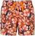 CMP Microfiber Badshorts Kind Oranje/B.co/Marineblauw Printopdruk 5 jaar