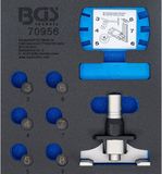 BGS Werkplaatswageninleg 1/6: Spanner voor tandriemspanning & Meetgereedschapsset - 70956