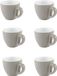 APS 6 Espressokoppen - Kopje - Grijs - Ø 6 cm - 80 ml