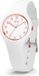 Ice Watch ICE glam - White Rose-Gold - Numbers 015343 Horloge - Siliconen - Wit - Ø 28 mm