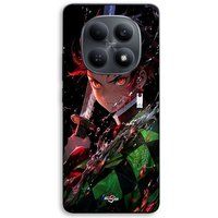 Maniacase Hoesje voor Xiaomi Redmi Note 15 5G Demon Slayer Tanjiro Kamado boos manga anime