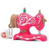 Leizhan 32GB USB Stick Roze Naaimachine