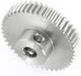 Reely Staal Recht tandwiel Module 0.5 Boordiameter 4mm 45 Tanden