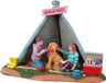Lemax Girls Backyard Camping
