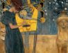 Your Decoration B.V. Kunstdruk Gustav Klimt - Die Musik 90x70cm