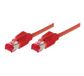 Tecline 77910R Câble réseau Rouge 10 m Cat6a S/FTP (S-STP) Rond