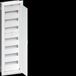 Hager Veldverdeler inbouw 84PLE met univers, IP30, SKII, nisafmetingen 1107x315x115mm - FWU71S
