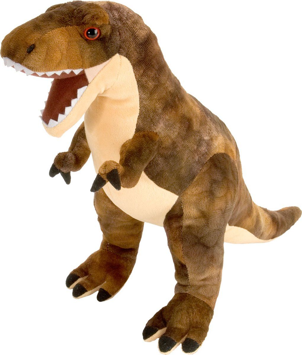Wild Republic Mini T-Rex - 25 cm - Pluche - Bruin
