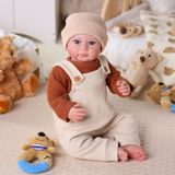 Poupée bébé reborn, 50 cm – poupée réaliste avec accessoires