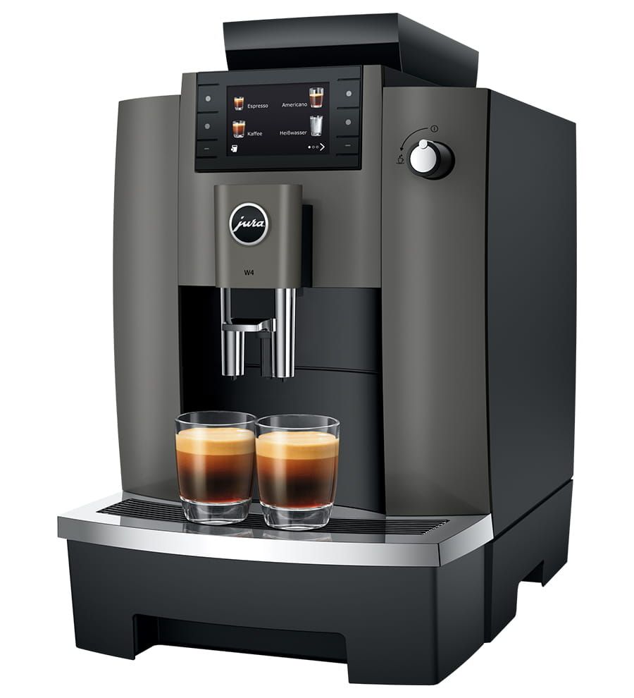 JURA W4 Volautomatische Espressomachine - Dark Inox - 3L - 10 Programma's