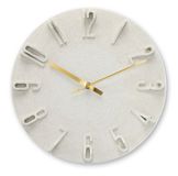 Hama Corfu Kwartsklok Rond Beige