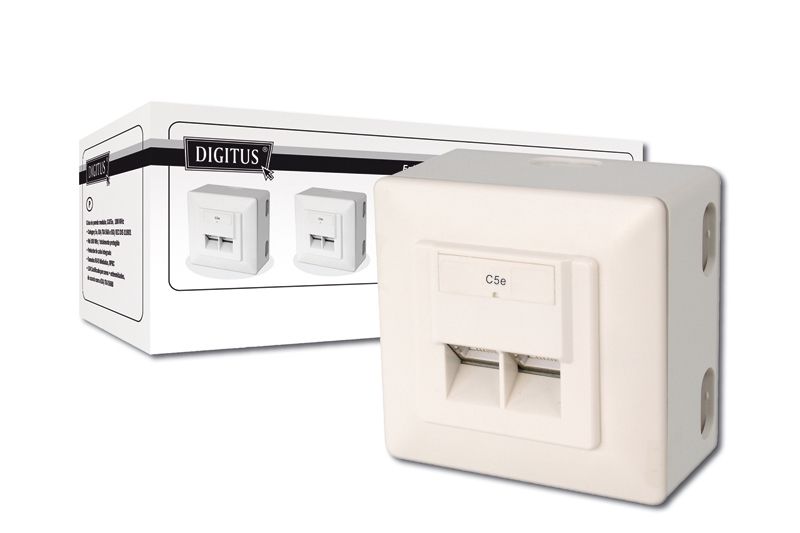 Digitus Modular Wall Outlet CAT5e - DN-9002/B5-N