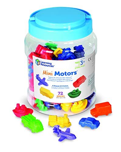 Learning Resources Mini Motors Counters - Set of 72