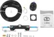 Kit de direction hydraulique - Convient aux moteurs hors-bord de 150 ch - Comprend pompe et vérin de direction - 2 tuyaux hydrauliques - Certifié CE - Convient aux bateaux et yachts - Noir
