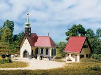 Auhagen 14461 N Dorpskerk met pastorie