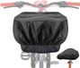Housse de panier de vélo imperméable et housse de selle de vélo sans marque - Lot de 2 housses de pluie pour accessoires de vélo