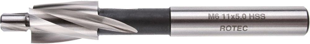 Rotec HSS KOPVERZINKFREZEN 180° DIN373 M8 / 15,0X9,0 M