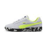Puma Handball Berlin Indoor Schoenen Unisex Zilver Mist-Geel Alert-Puma Zwart Maat 44.5