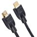 Amazon Basics HDMI-kabel, 18Gbps high-speed, 4K@60Hz, 2160p, Ethernet ready, 3 m, zwart