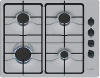 Bosch PBP6B5K80 Serie 2 Gaskookplaat Roestvrijstaal 60 cm 4-pits