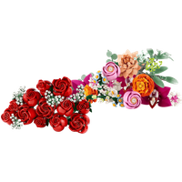 LEGO Bloemboeket Rood/Roze 10328 + 10342