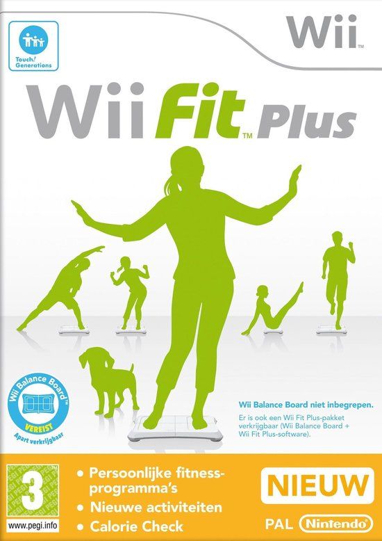 Wii Fit Plus - Wii - Nintendo Wii - Sport - Standard edition - DVD-ROM
