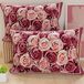 PETTI Artigiani Italiani Kussenslopen voor bed, 2 kussenslopen 50 x 80 cm, kussenslopen van hypoallergene microvezel, gemaakt in Italië, kussenslopen met bloemen