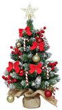 Merkloos Mini Kerstboom 60 cm met Decoraties