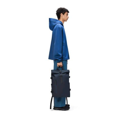 Rains Rolltop Rucksack Large W3 - Blue - Unisex