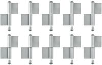 Alberts constructietape KO4 RVS 180mm Ø14mm Zilver Set van 10