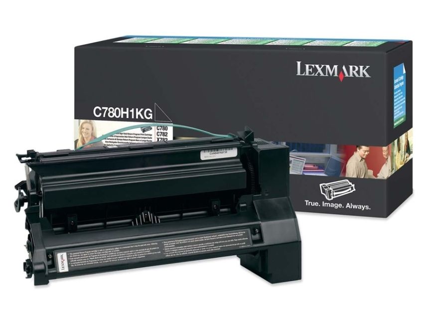 Lexmark C780H1KG Toner Cartridge - Black - 10,000 Page Yield - Original