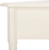 Safavieh Bijzettafel Gomez Driehoek Wit Hout 84 x 43 x 71 cm