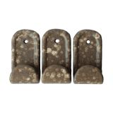 DBKD Crochets Hook, lot de 3 Brown dot