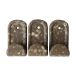 DBKD Crochets Hook, lot de 3 Brown dot